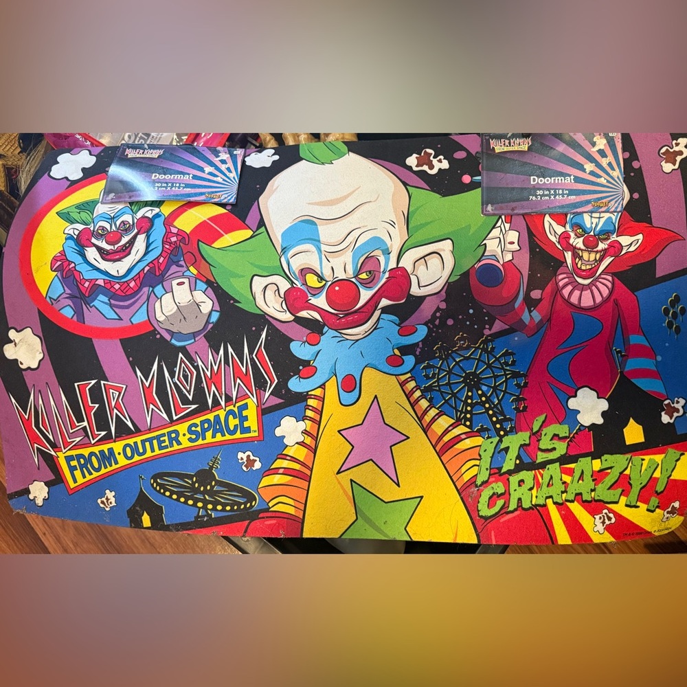 Killer Klowns From Outer Space 18"x30" Doormat Rug - Spirit Halloween